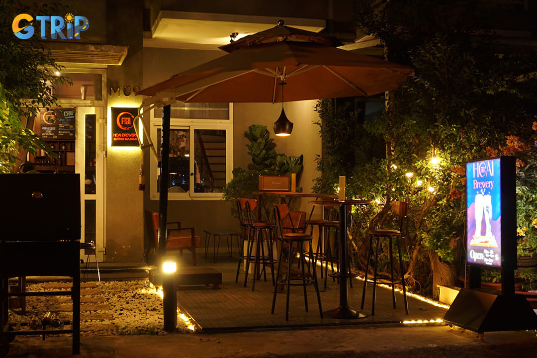 Hoai - Craft Beer offers a cozy, local vibe with a curated selection of Vietnamese microbrews